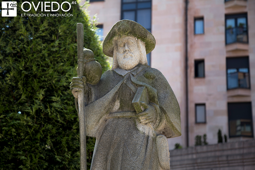 Escultura Santiago Peregrino